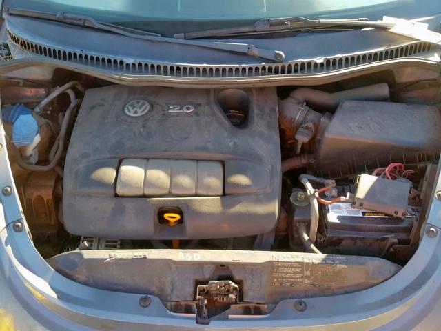 3VWCM31Y24M347952 - 2004 VOLKSWAGEN NEW BEETLE Сұр фото 7