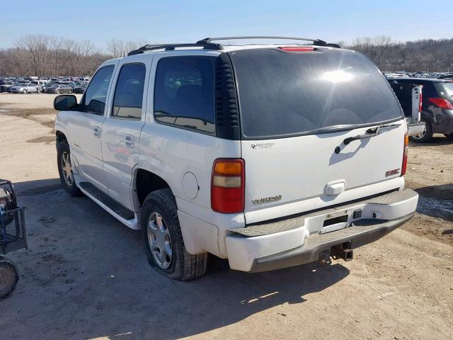 1GKEK63U43J232752 - 2003 GMC YUKON DENA WHITE photo 3