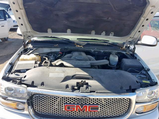 1GKEK63U43J232752 - 2003 GMC YUKON DENA WHITE photo 7