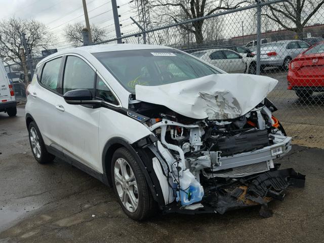 1G1FW6S01H4188551 - 2017 CHEVROLET BOLT EV LT WHITE photo 1