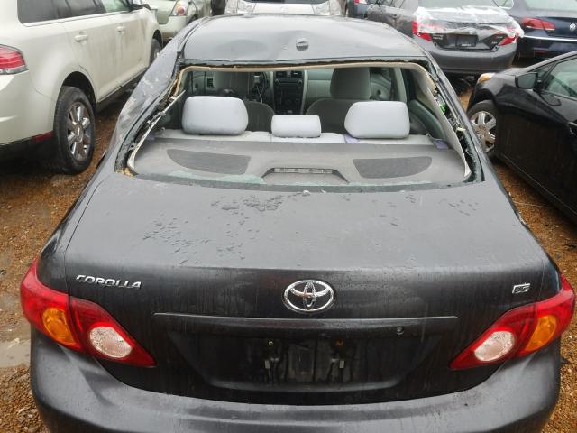 1NXBU4EE3AZ183070 - 2010 TOYOTA COROLLA BASE  photo 9