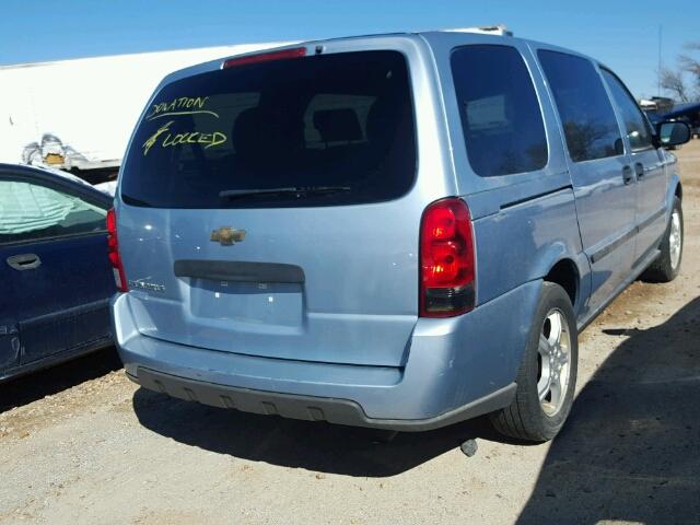 1GNDV23107D197071 - 2007 CHEVROLET UPLANDER L 蓝色 照片 4