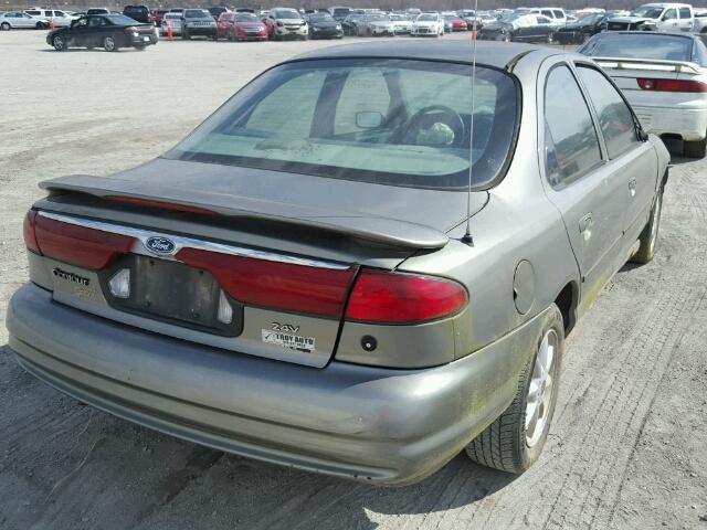 1FAFP66L3XK100642 - 1999 FORD CONTOUR SE SILVER photo 4