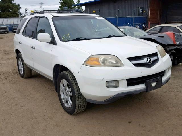 2HNYD18666H513872 - 2006 ACURA MDX TOURIN WHITE photo 1