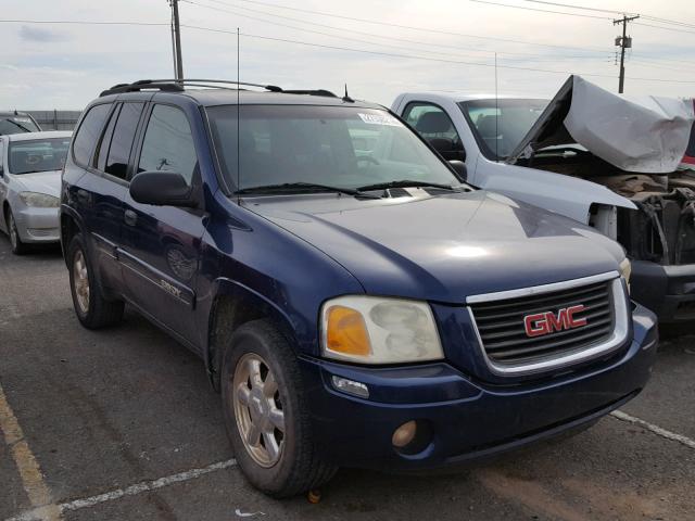 1GKDT13S542178870 - 2004 GMC ENVOY BLUE photo 1