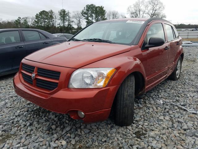 1B3HB48B87D252402 - 2007 DODGE CALIBER SXT  photo 2