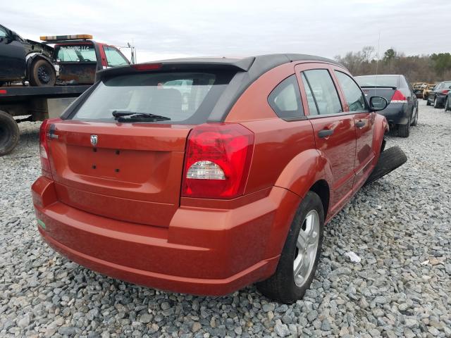 1B3HB48B87D252402 - 2007 DODGE CALIBER SXT  photo 4