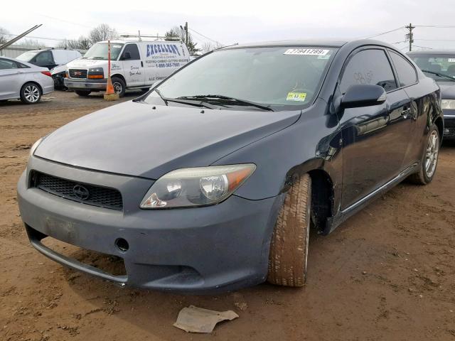 JTKDE177X50028173 - 2005 TOYOTA SCION TC შავი ფოტო 2