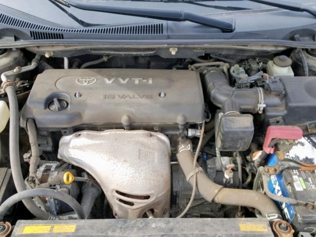 JTKDE177X50028173 - 2005 TOYOTA SCION TC შავი ფოტო 7