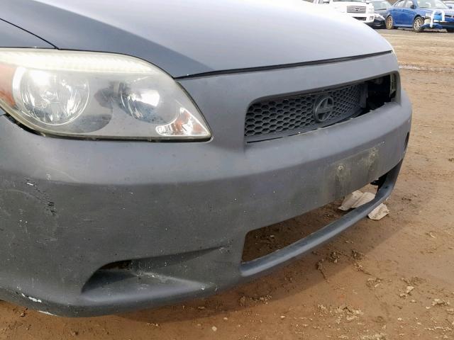 JTKDE177X50028173 - 2005 TOYOTA SCION TC შავი ფოტო 9