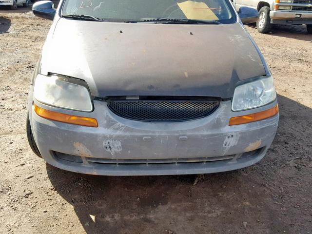 KL1TJ52624B251242 - 2004 CHEVROLET AVEO LS GRAY photo 10