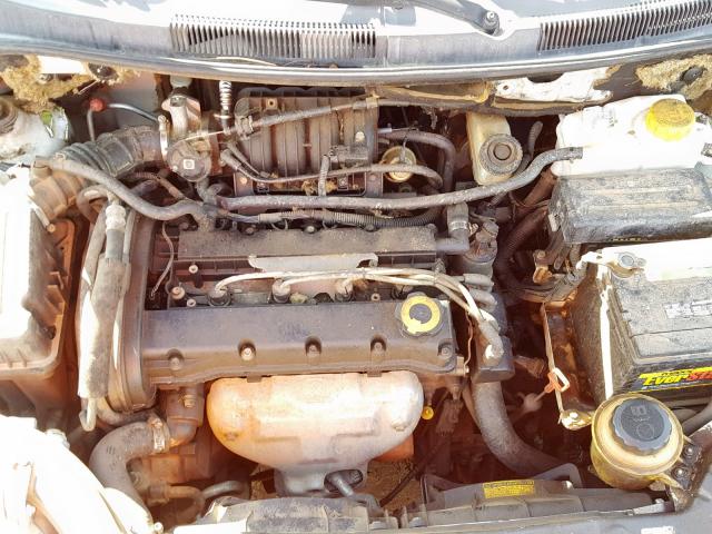 KL1TJ52624B251242 - 2004 CHEVROLET AVEO LS GRAY photo 7