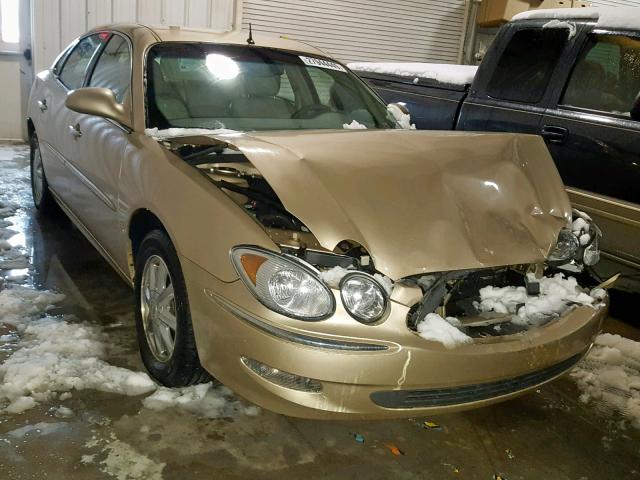 2G4WD532051297206 - 2005 BUICK LACROSSE C GOLD photo 1