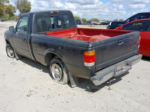 1FTYR10CXWUB77245 - 1998 FORD RANGER BLACK photo 3