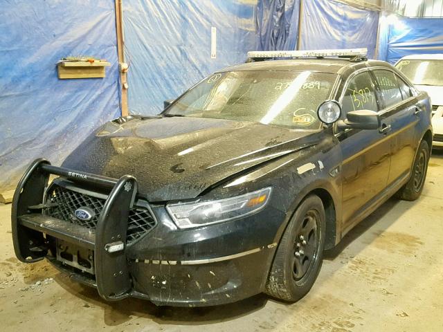 1FAHP2MK0GG103464 - 2016 FORD TAURUS POL BLACK photo 2