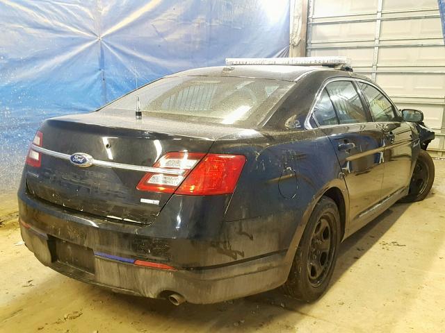 1FAHP2MK0GG103464 - 2016 FORD TAURUS POL BLACK photo 4