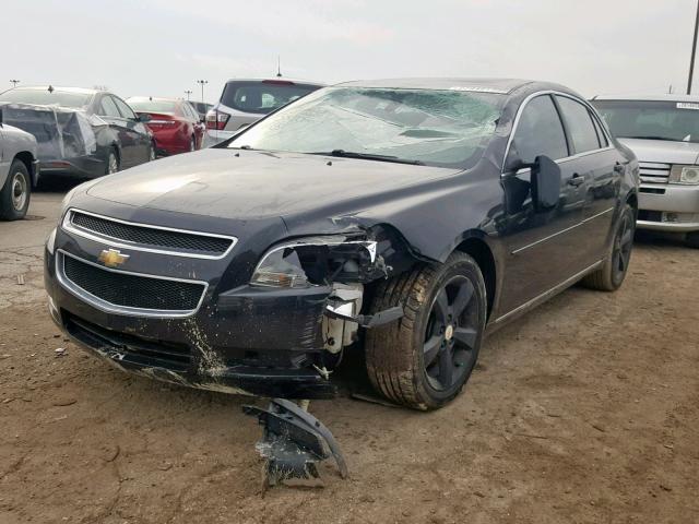 1G1ZC5EU3BF382086 - 2011 CHEVROLET MALIBU 1LT შავი ფოტო 2