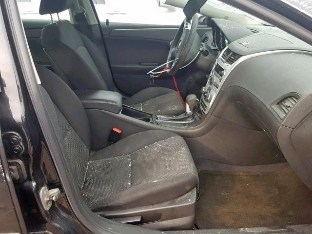 1G1ZC5EU3BF382086 - 2011 CHEVROLET MALIBU 1LT შავი ფოტო 5