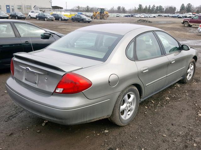 1FAFP55S83A259112 - 2003 FORD TAURUS SES GRAY photo 4