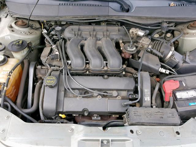 1FAFP55S83A259112 - 2003 FORD TAURUS SES GRAY photo 7