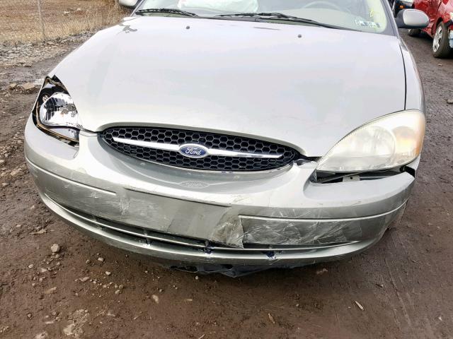 1FAFP55S83A259112 - 2003 FORD TAURUS SES GRAY photo 9