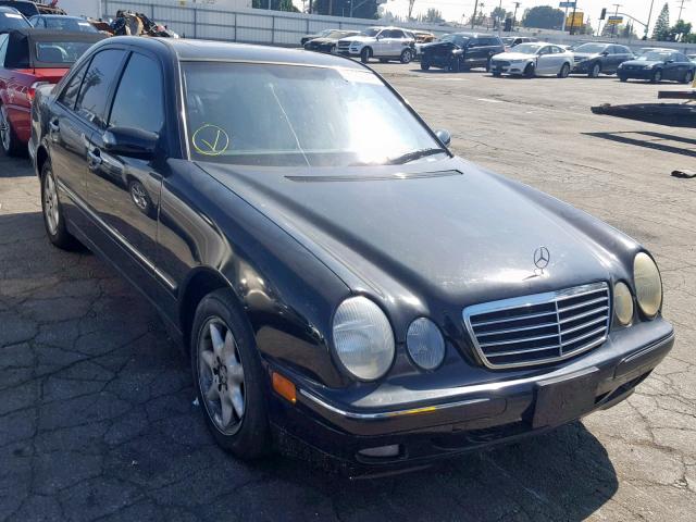 WDBJF65J32B420669 - 2002 MERCEDES-BENZ E 320 BLACK photo 1