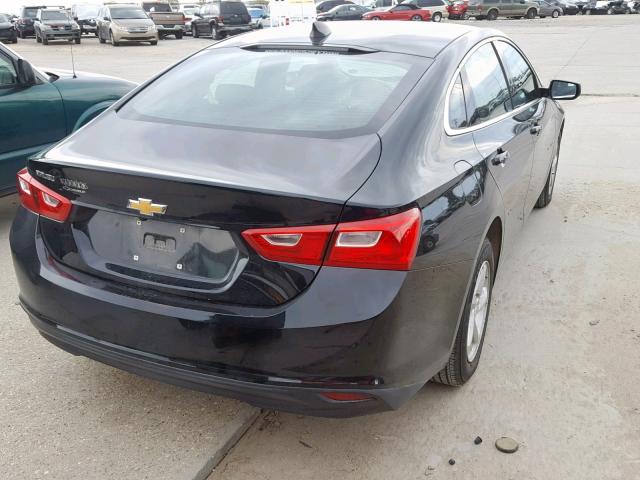 1G1ZB5ST9JF269191 - 2018 CHEVROLET MALIBU LS BLACK photo 4