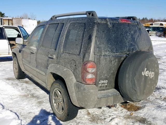 1J4GL38K85W725826 - 2005 JEEP LIBERTY RE BLACK photo 3