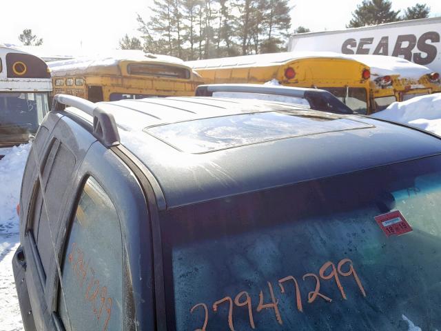 1J4GL38K85W725826 - 2005 JEEP LIBERTY RE BLACK photo 9