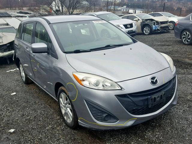 JM1CW2BL3C0133824 - 2012 MAZDA 5 SILVER photo 1