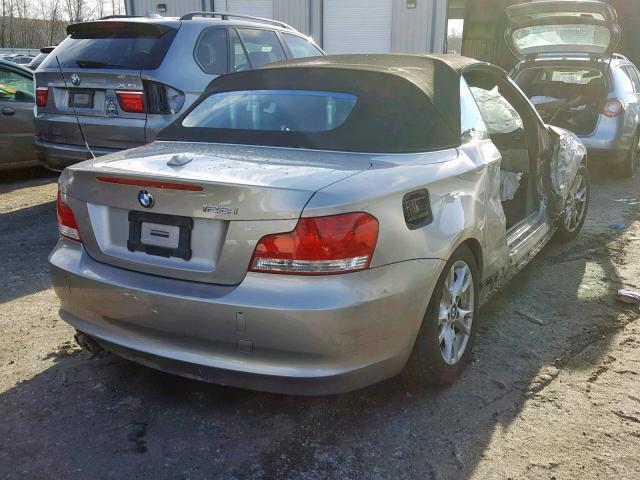 WBAUL73538VE89310 - 2008 BMW 128 I TAN photo 4