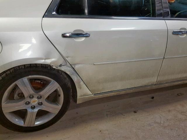 1G1ZC5E06CF293174 - 2012 CHEVROLET MALIBU 1LT თეთრი ფოტო 9