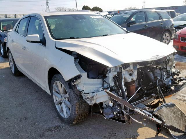 1G11H5SA4DF178926 - 2013 CHEVROLET MALIBU LTZ WHITE photo 1