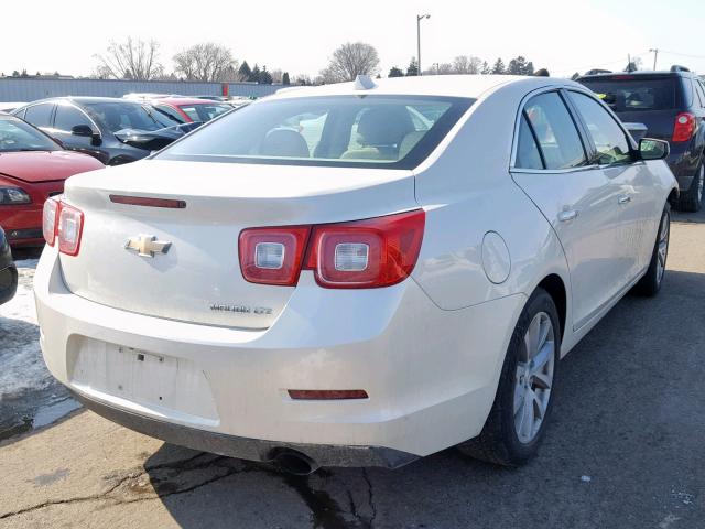 1G11H5SA4DF178926 - 2013 CHEVROLET MALIBU LTZ WHITE photo 4