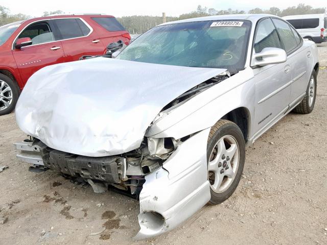 1G2WK52J32F235892 - 2002 PONTIAC GRAND PRIX 银色 照片 2