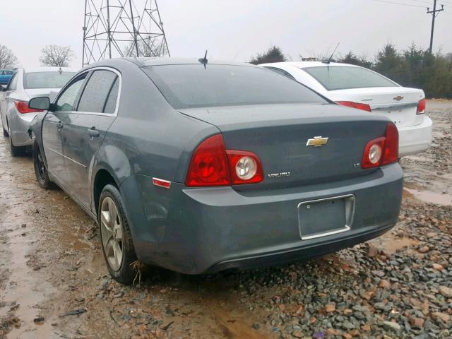 1G1ZG57B49F118062 - 2009 CHEVROLET MALIBU LS BLACK photo 3