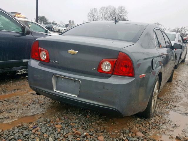 1G1ZG57B49F118062 - 2009 CHEVROLET MALIBU LS BLACK photo 4