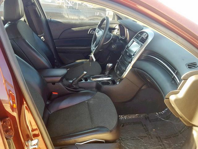 1G11C5SL7EF292551 - 2014 CHEVROLET MALIBU 1LT მუქწითელი ფოტო 5