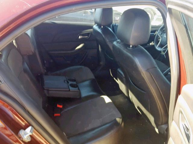 1G11C5SL7EF292551 - 2014 CHEVROLET MALIBU 1LT მუქწითელი ფოტო 6