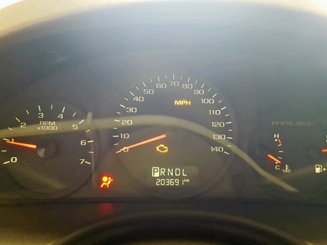 1G1ZT54885F332292 - 2005 CHEVROLET MALIBU LS RED photo 8