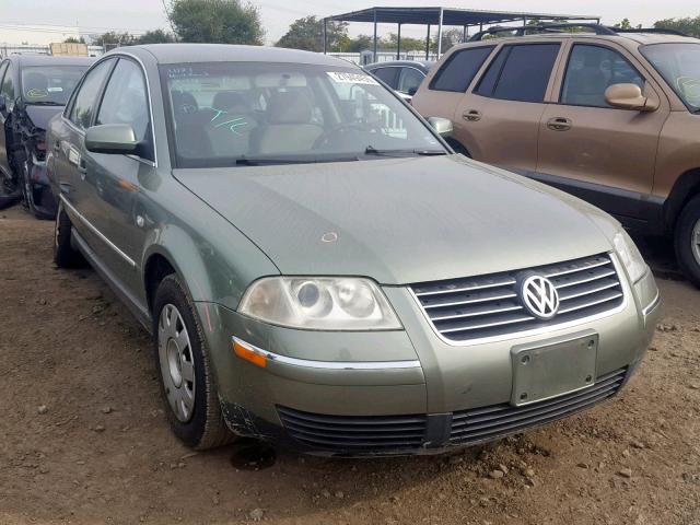 WVWMD63B63P030119 - 2003 VOLKSWAGEN PASSAT GL GREEN photo 1