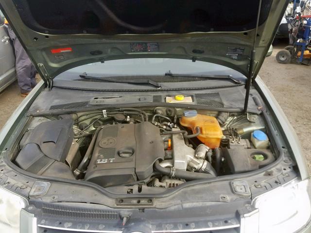 WVWMD63B63P030119 - 2003 VOLKSWAGEN PASSAT GL GREEN photo 7