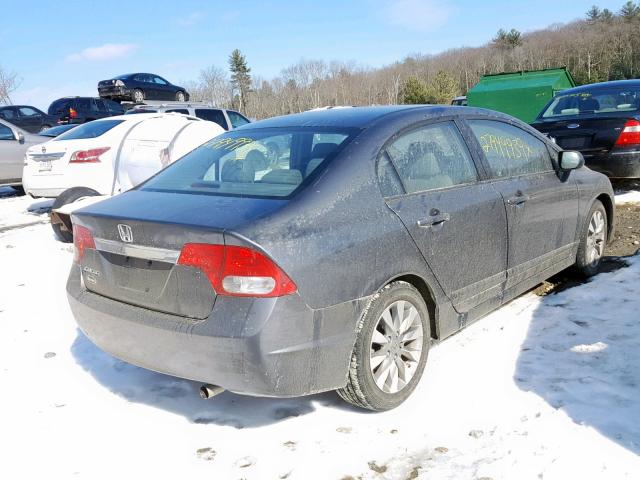 2HGFA1F92AH552942 - 2010 HONDA CIVIC EXL GRAY photo 4