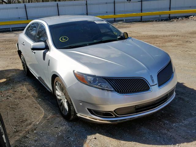 1LNHL9DK2DG603406 - 2013 LINCOLN MKS SILVER photo 1