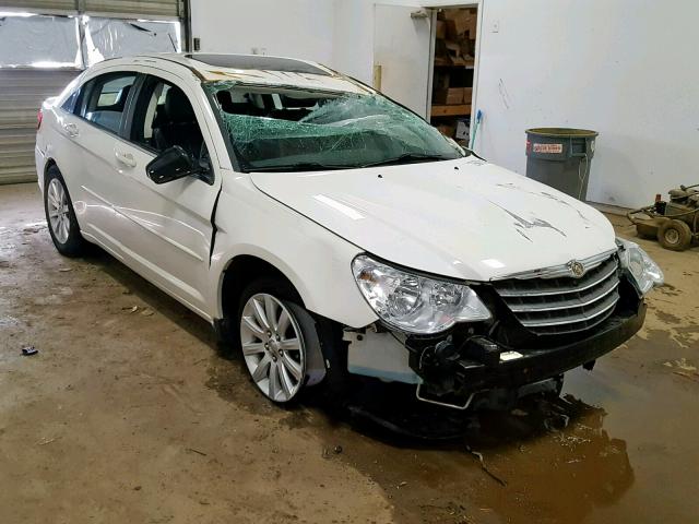 1C3CC5FD6AN155933 - 2010 CHRYSLER SEBRING LI WHITE photo 1