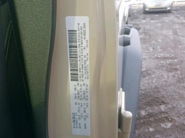 1C4HJWDG8HL734924 - 2017 JEEP WRANGLER U TAN photo 10