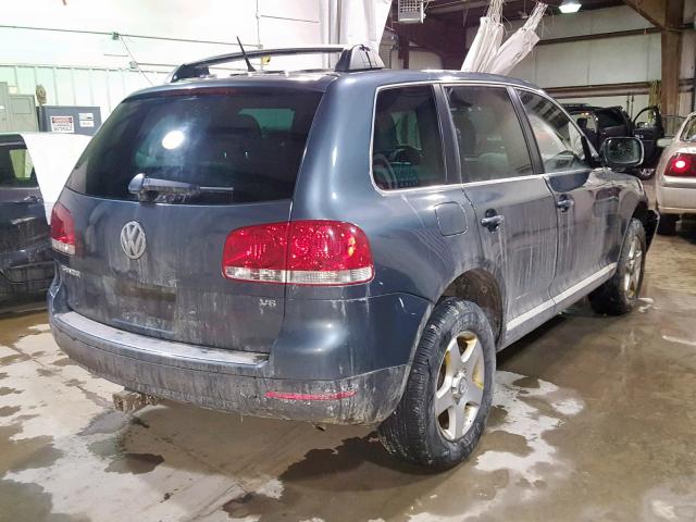 WVGZG77L66D038941 - 2006 VOLKSWAGEN TOUAREG 3. GRAY photo 4