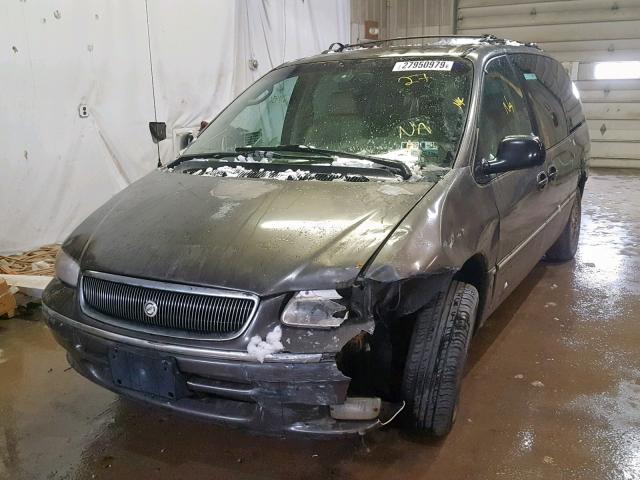 1C4GP64L0VB312719 - 1997 CHRYSLER TOWN & COU GRAY photo 2