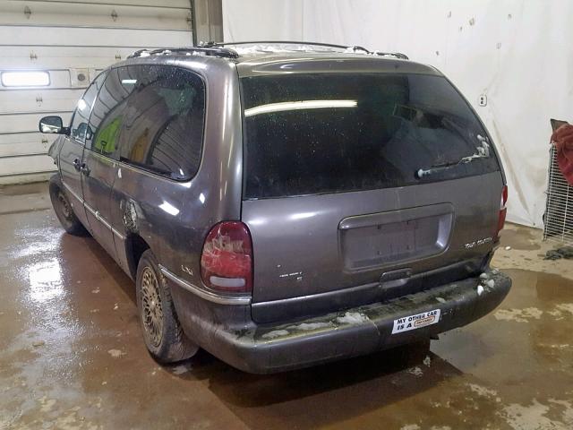 1C4GP64L0VB312719 - 1997 CHRYSLER TOWN & COU GRAY photo 3