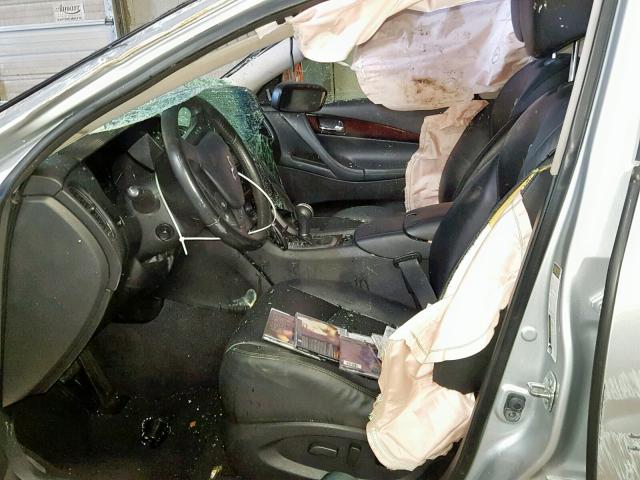 JN1AJ0HR0BM852741 - 2011 INFINITI EX35 BASE SILVER photo 5